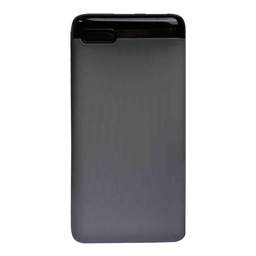 Универсальный аккумулятор Num 10 (10000 мАч), серый, 13,9х6.9х1,4 см - 2