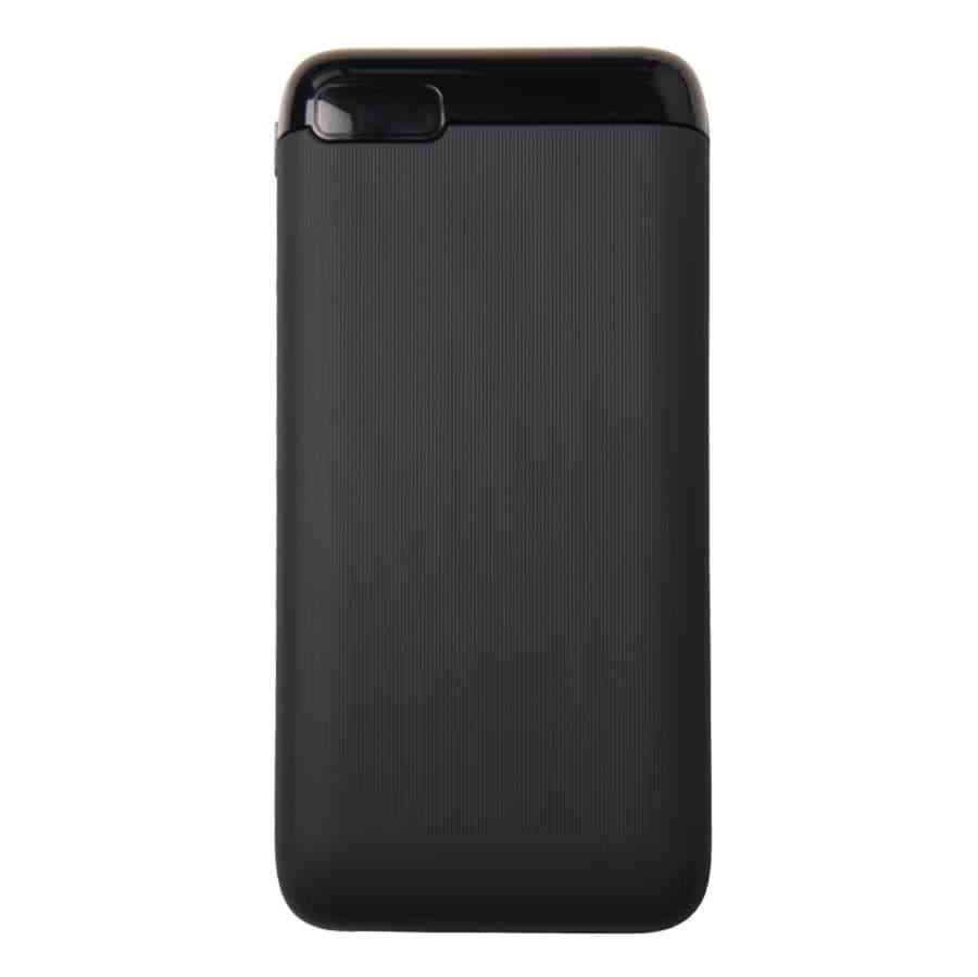 Универсальный аккумулятор Num 20 (20000 мАч), черный, 14,6х7.0х2,75 см - 2