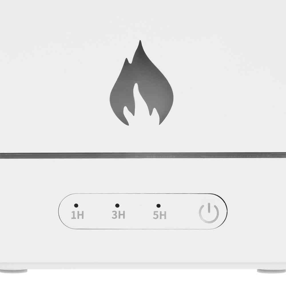 Увлажнитель-ароматизатор с имитацией пламени Fuego, белый - 6