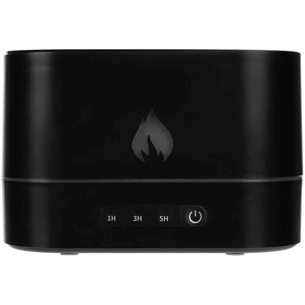 Увлажнитель-ароматизатор с имитацией пламени Fuego, черный - 3