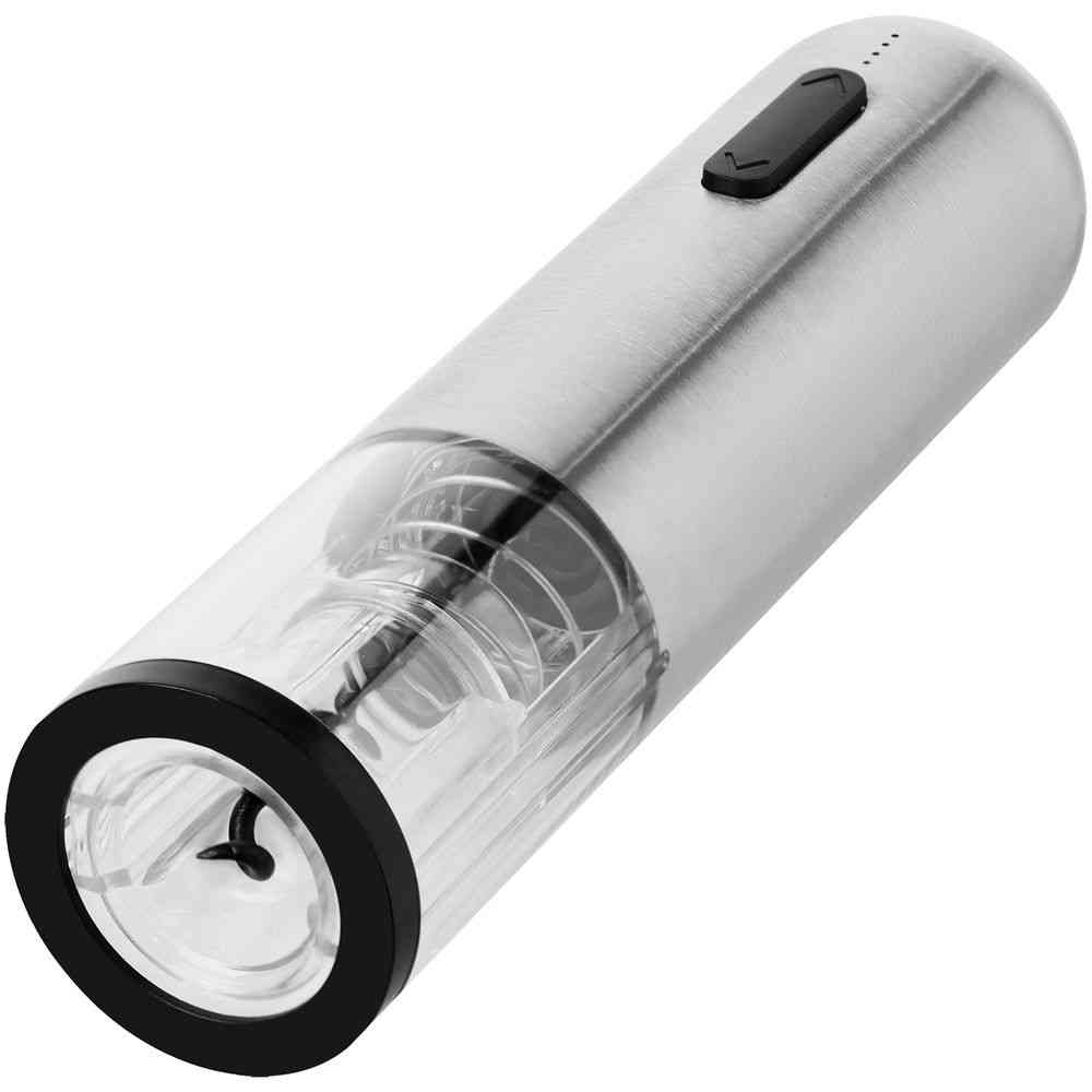 Электрический штопор с ножом для фольги Veritas, серебристый - 2