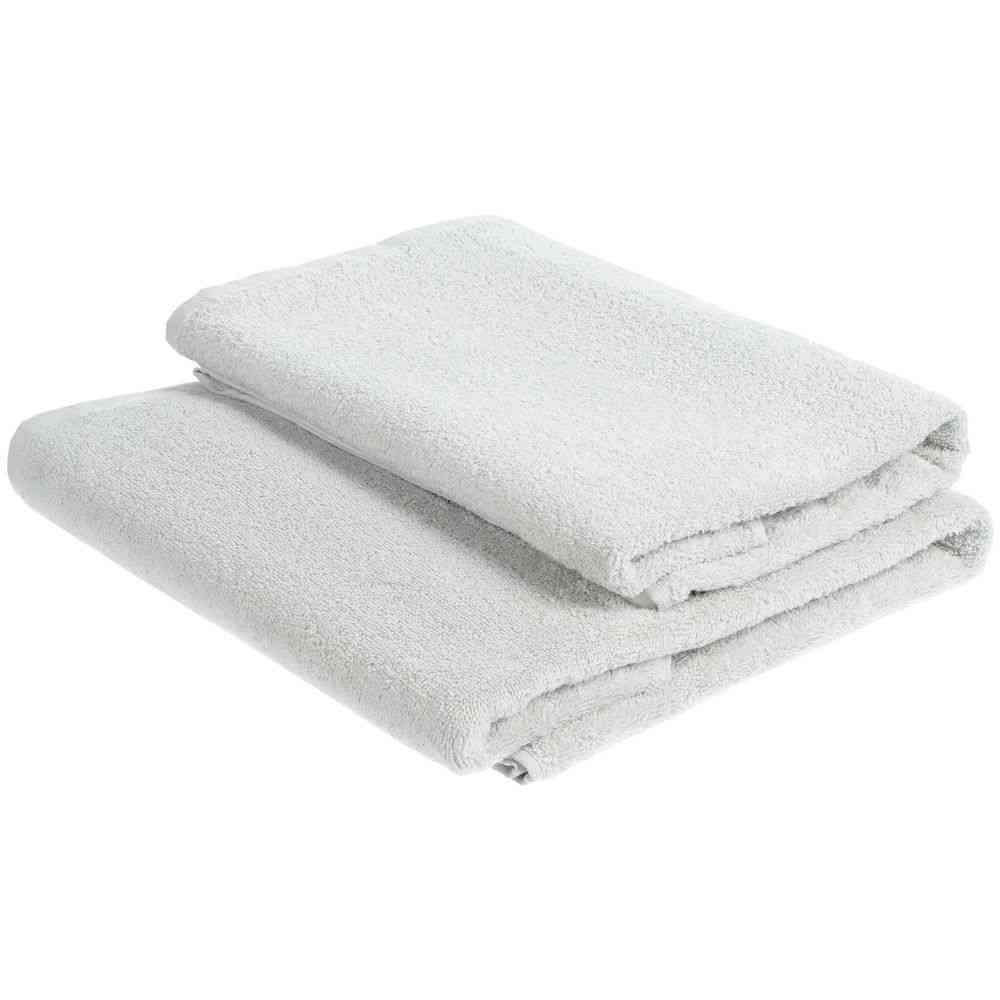 Полотенце махровое «Кронос», среднее, светло-серое - 4