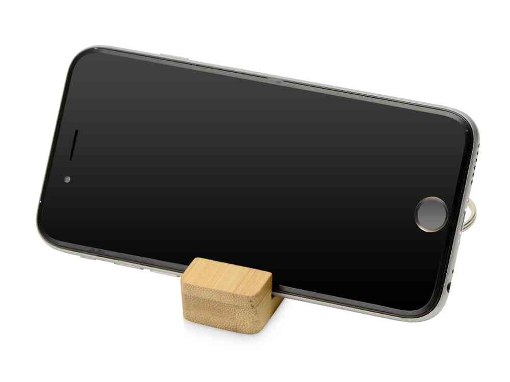 Брелок-держатель для телефона Reed из бамбука - 7