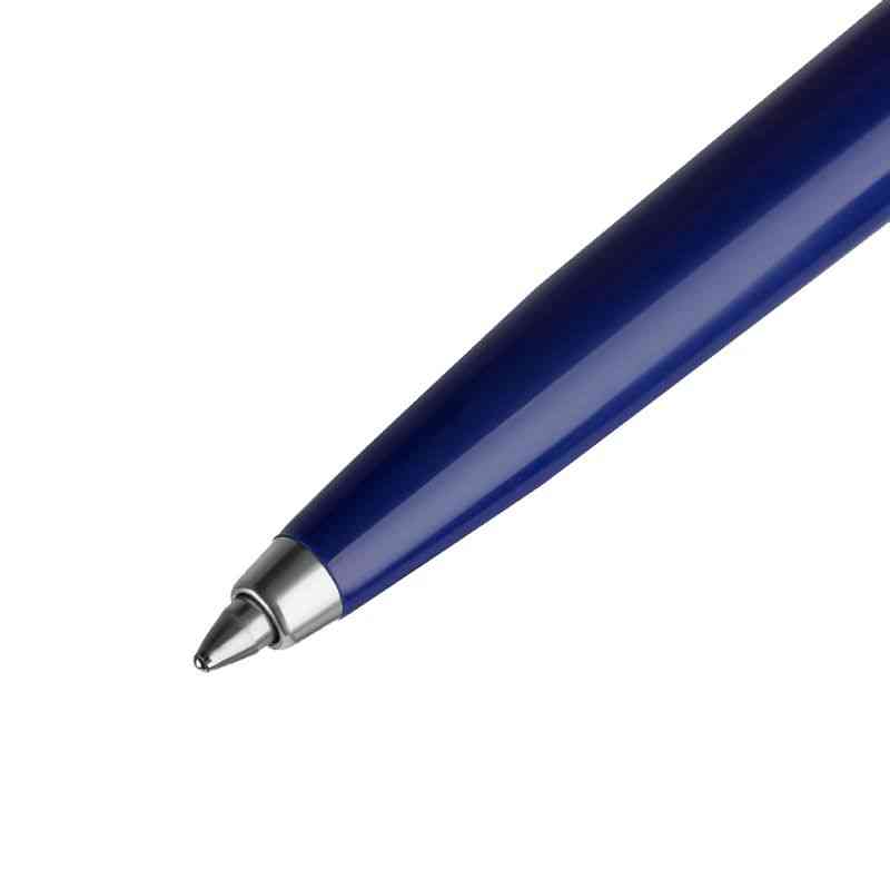 Ручка шариковая Parker Jotter Originals Navy Blue Chrome CT, темно-синяя - 3
