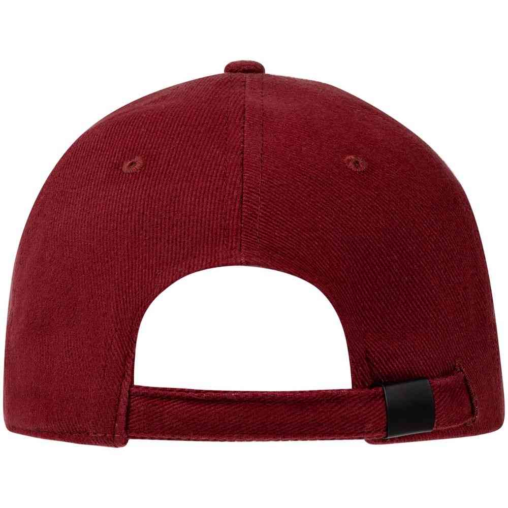 Бейсболка Hillside, бордовая - 4