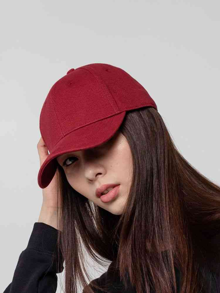 Бейсболка Hillside, бордовая - 8