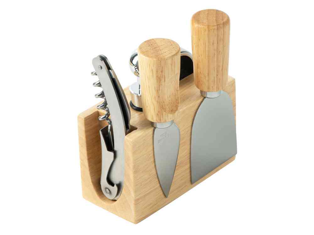 Набор для сыра и вина со съемной подставкой Save time - 4