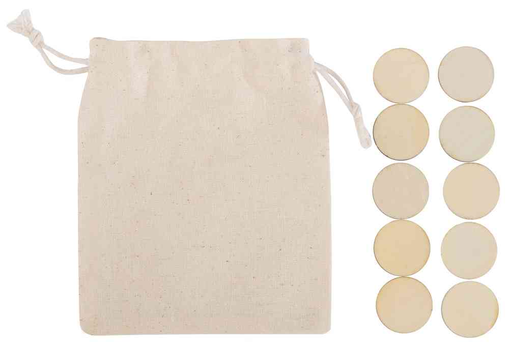 Деревянные крестики-нолики в мешочке XO - 4