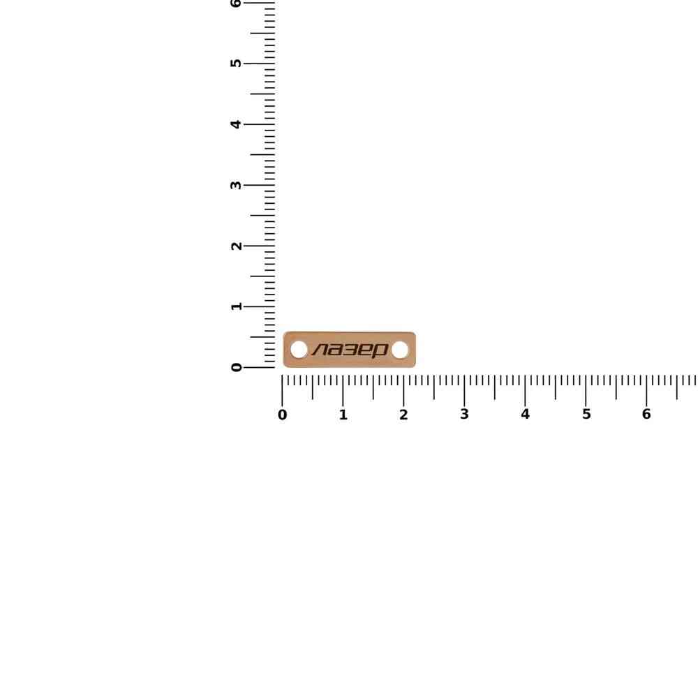 Шильдик металлический Alfa Liten, золотистый - 2