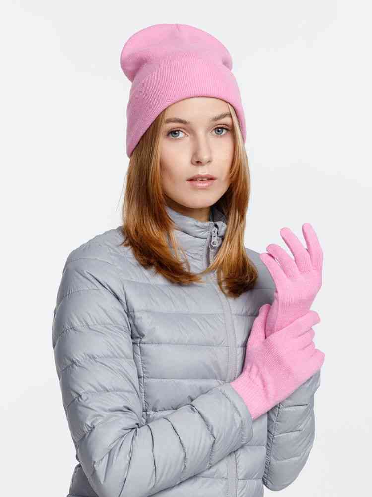 Перчатки Urban Flow, пыльно-розовые - 4