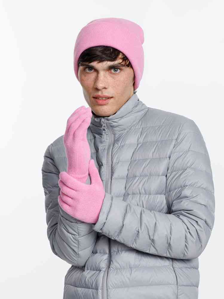 Перчатки Urban Flow, пыльно-розовые - 5