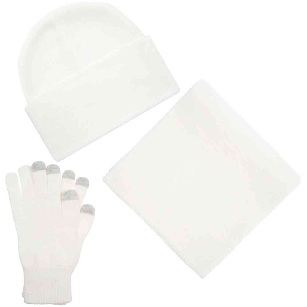 Перчатки сенсорные Urban Flow, молочно-белые - 5