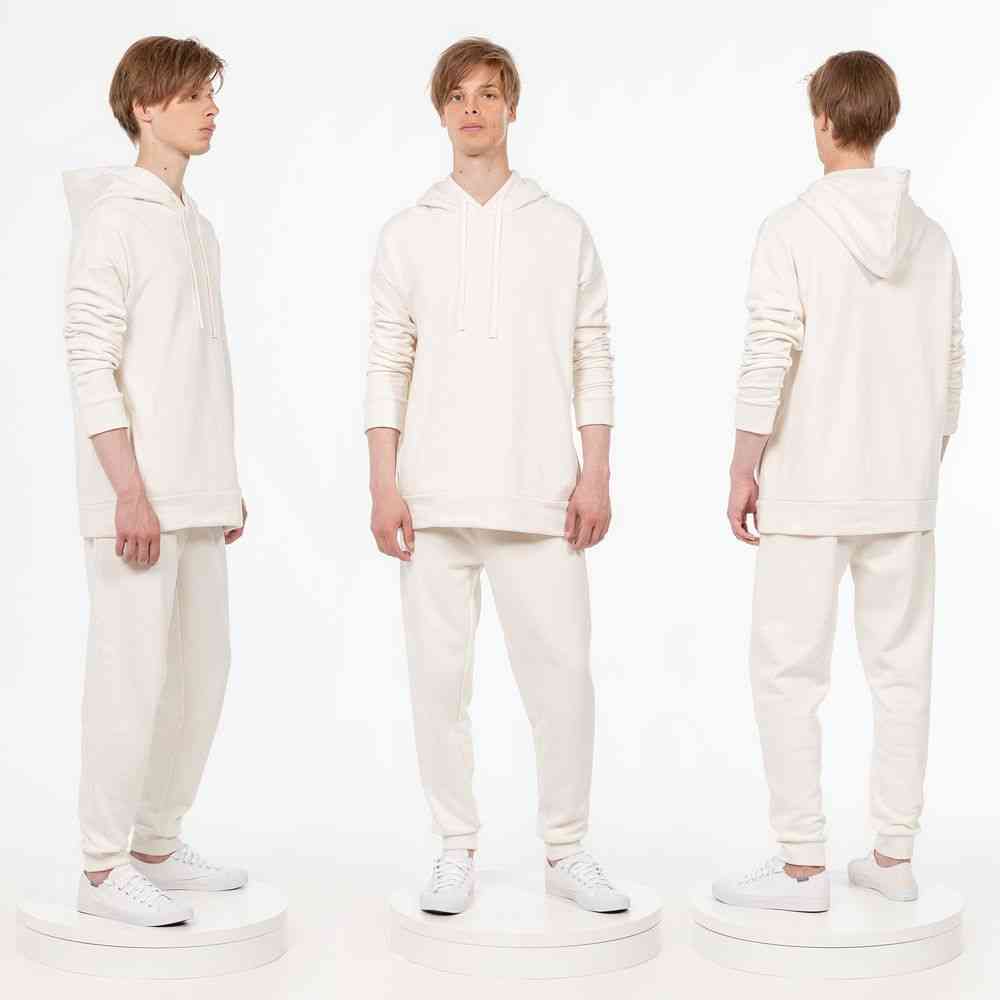 Джоггеры J2, молочно-белые - 7