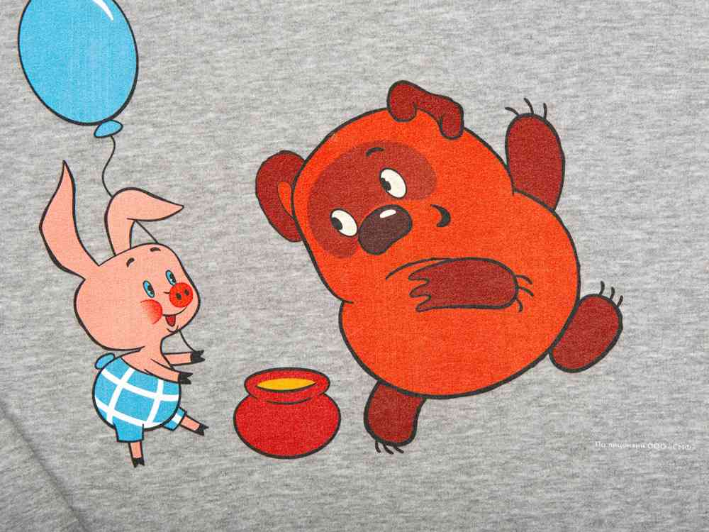 Толстовка с капюшоном Винни-Пух женская - 2