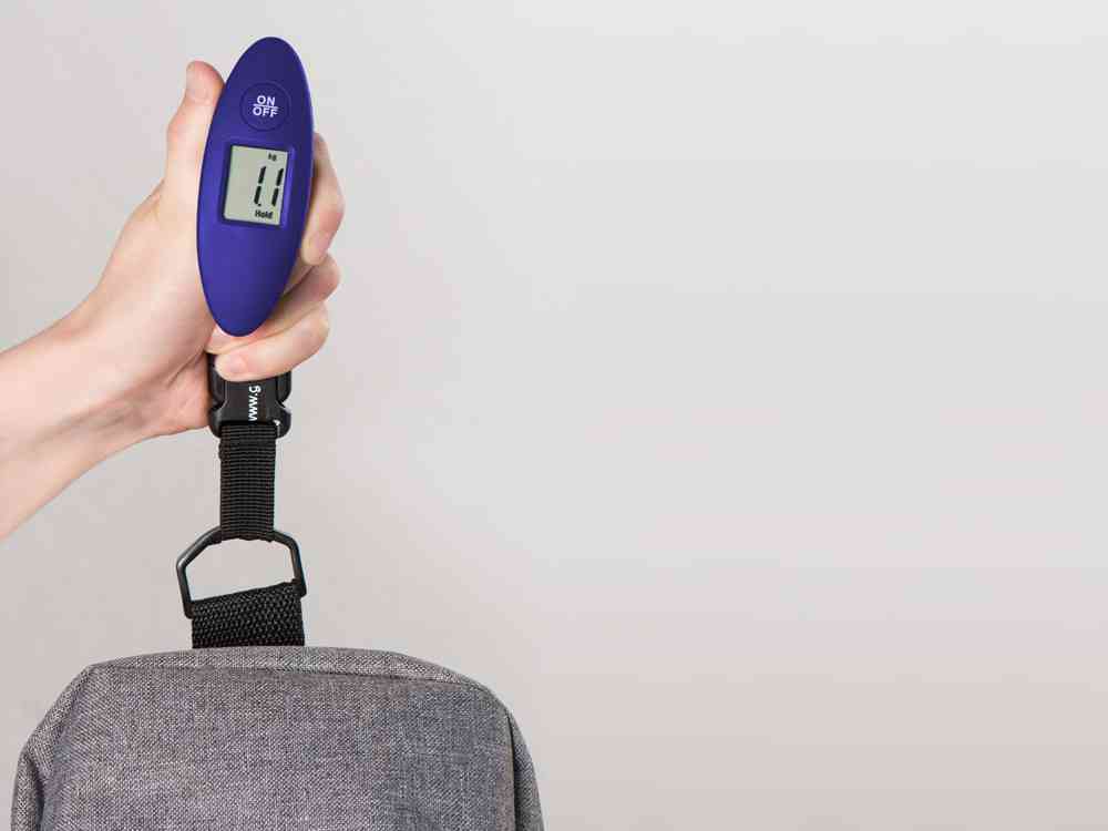 Багажные весы с покрытием soft-touch Gravity - 4