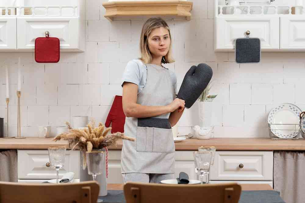 Прихватка-рукавица Settle In, темно-серая - 3