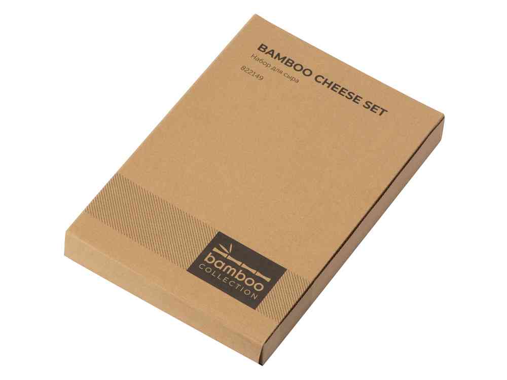 Набор для сыра из бамбука со съемной подставкой Camembert - 8