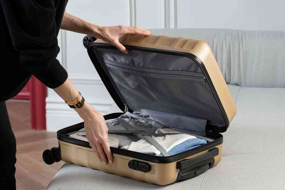 Чемодан Fattore S, бежевый - 12