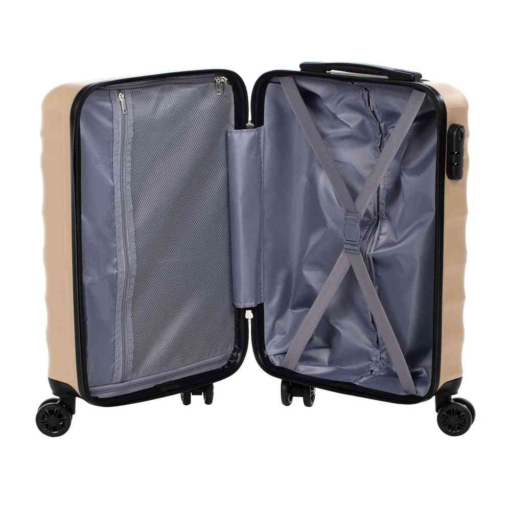 Чемодан Fattore S, бежевый - 5