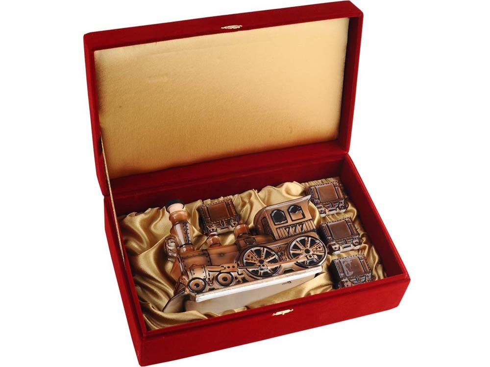 Набор для водки Железнодорожный состав - 2