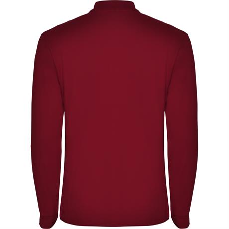 Футболка поло ESTRELLA L/S мужская, ГРАНАТОВЫЙ S - 2