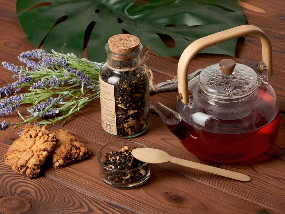 Чай черный, с соком имбиря, карамелью и грецким орехом, мини - 4