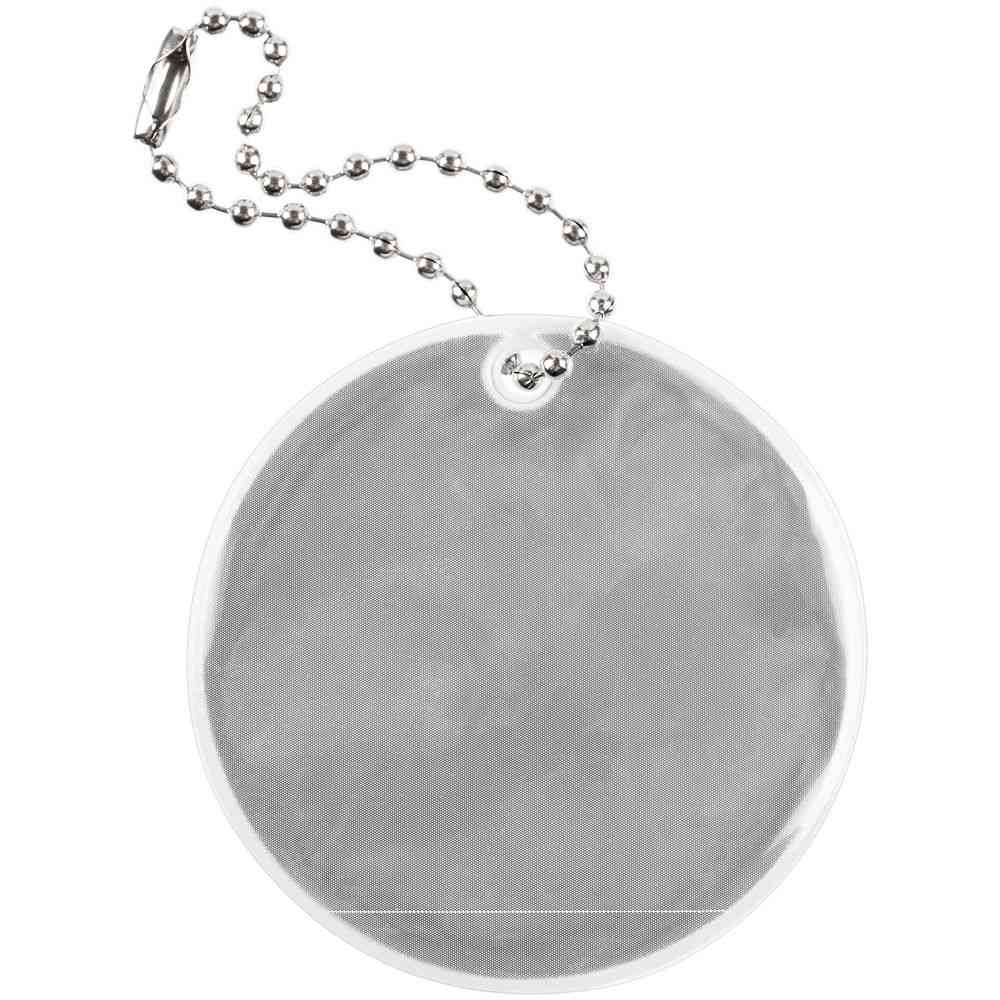 Светоотражатель Spare Care, круг, серебристый - 3