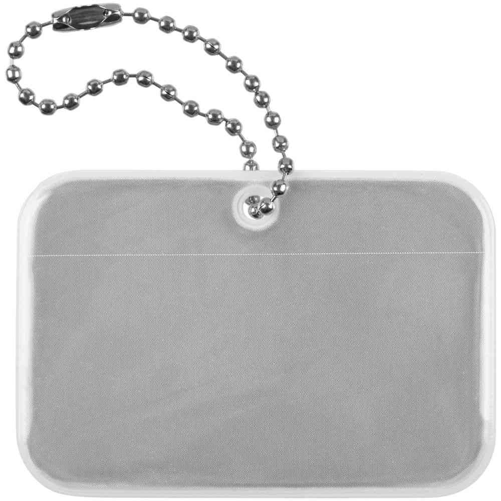 Светоотражатель Spare Care, прямоугольник, серебристый - 2