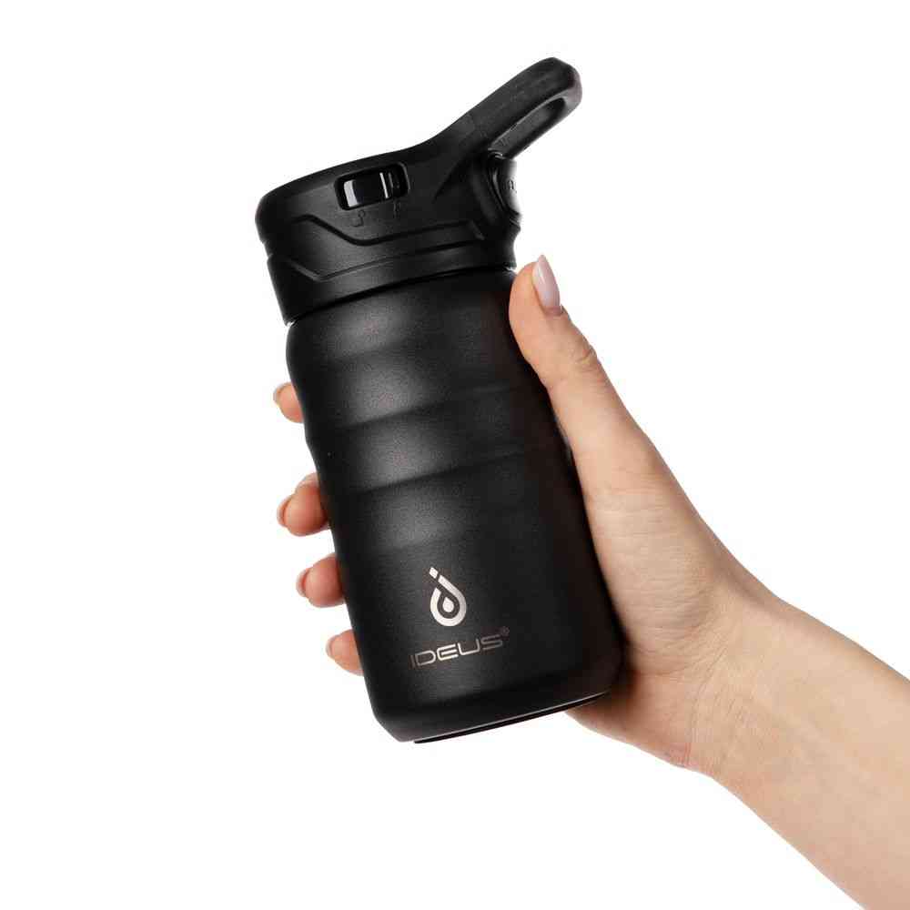 Термобутылка Fujisan, черная - 9