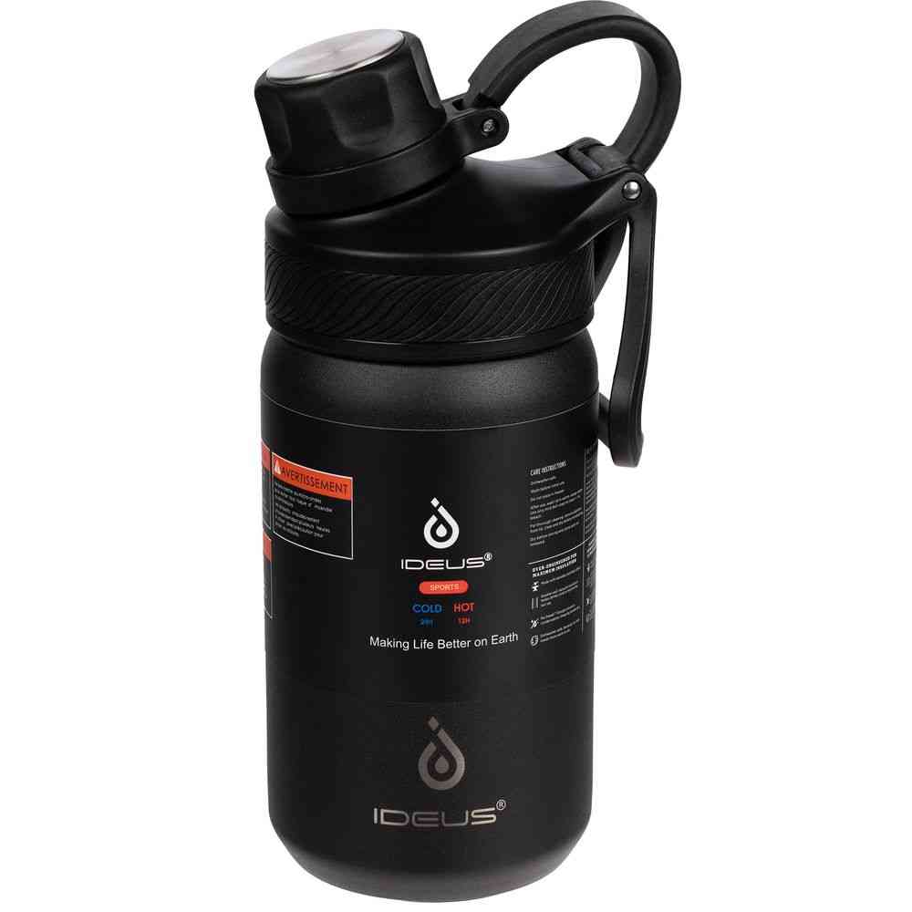 Термобутылка Fujisan, черная - 15