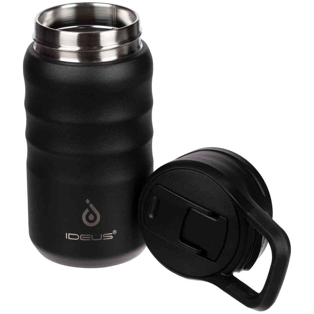 Термобутылка Fujisan, черная - 5