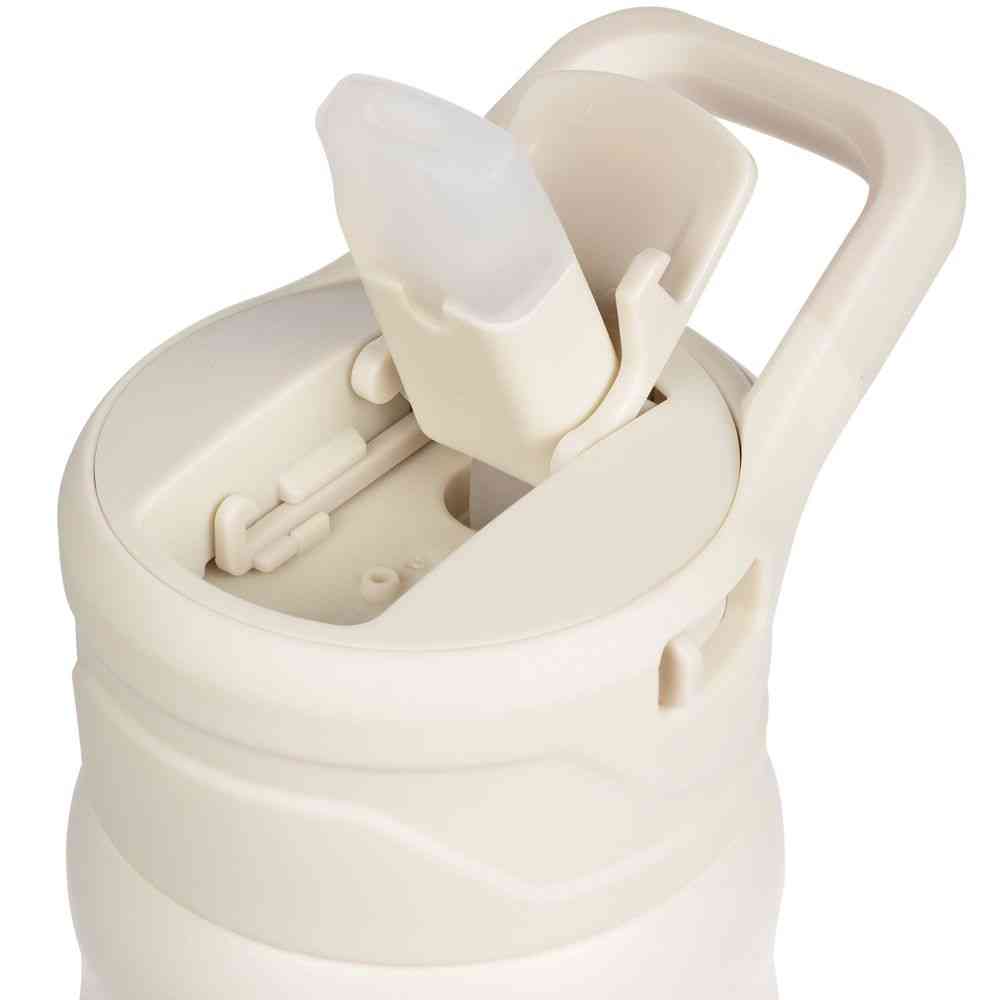 Термобутылка Fujisan 2.0, белая (молочная) - 4