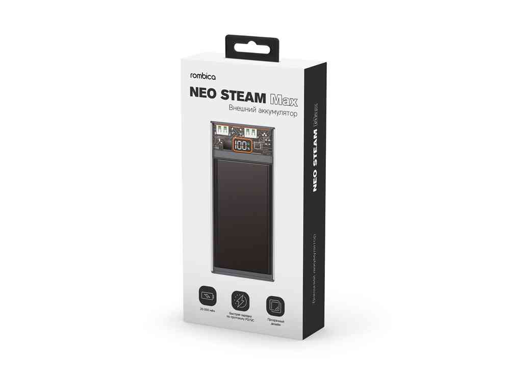 Внешний аккумулятор NEO Steam Max, 20000 mAh - 7