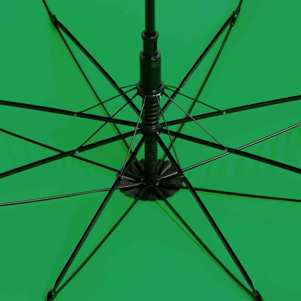 Зонт-трость Color Play, зеленый - 3