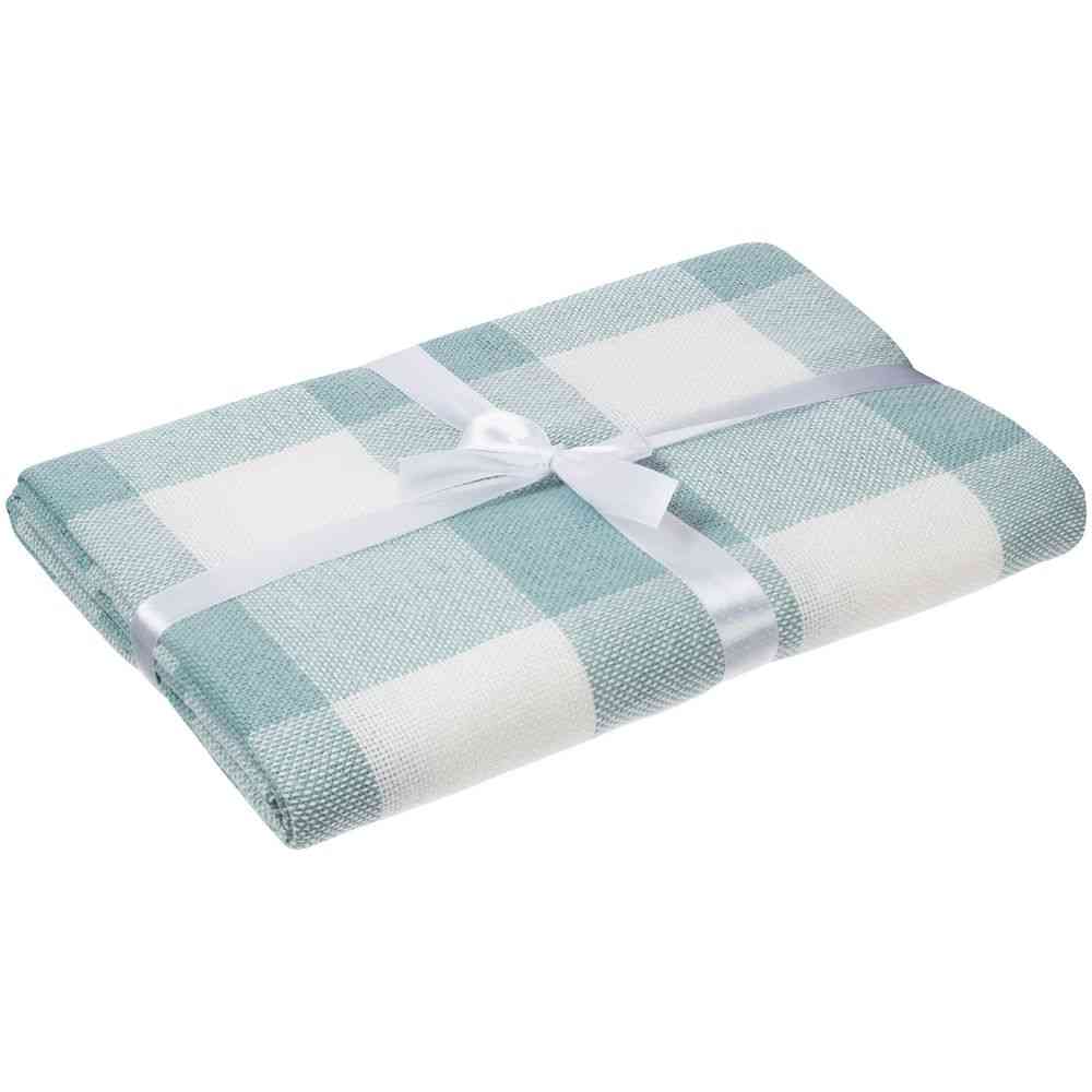 Плед London, бирюзовый - 3