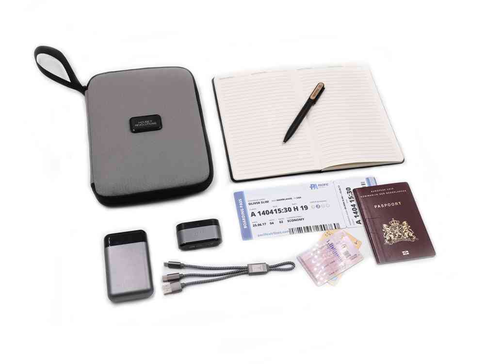 Тревел-органайзер Nomad из водостойкого переработанного пластика - 8