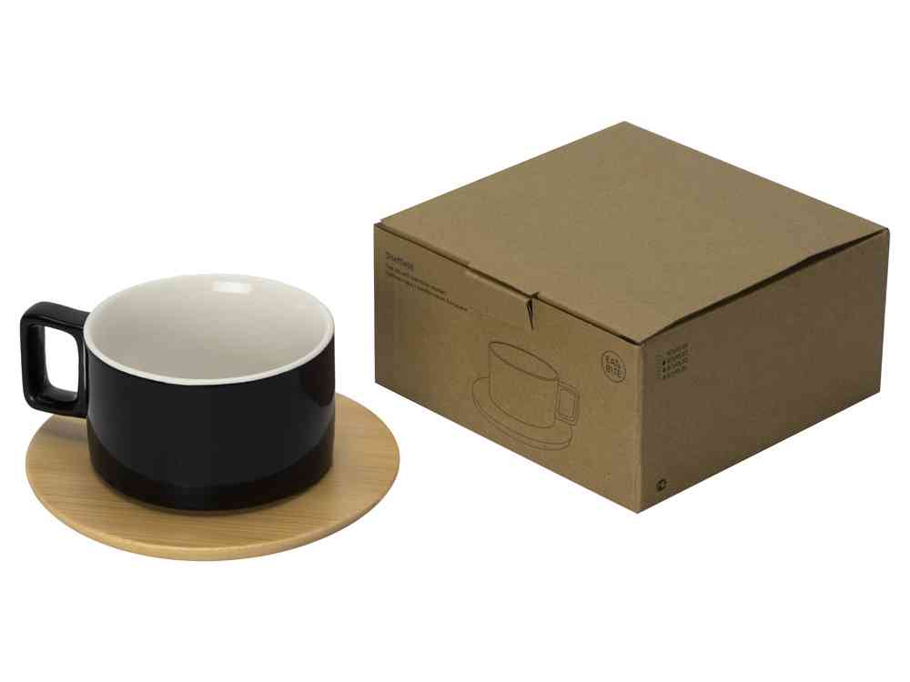 Чайная пара с бамбуковым блюдцем Sheffield - 6