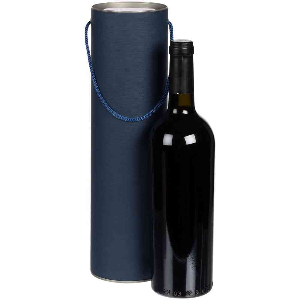 Тубус для бутылки Tinto, синий - 3
