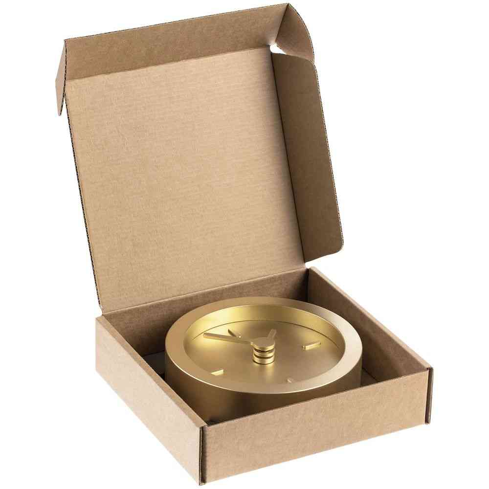 Часы настольные Bronco XXS Sarah, золотистые - 9