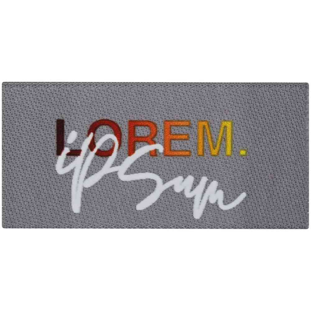 Лейбл тканевый Epsilon, XXS, серый - 3