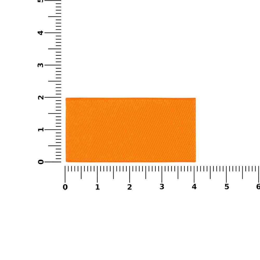 Лейбл тканевый Epsilon, XXS, оранжевый неон - 3