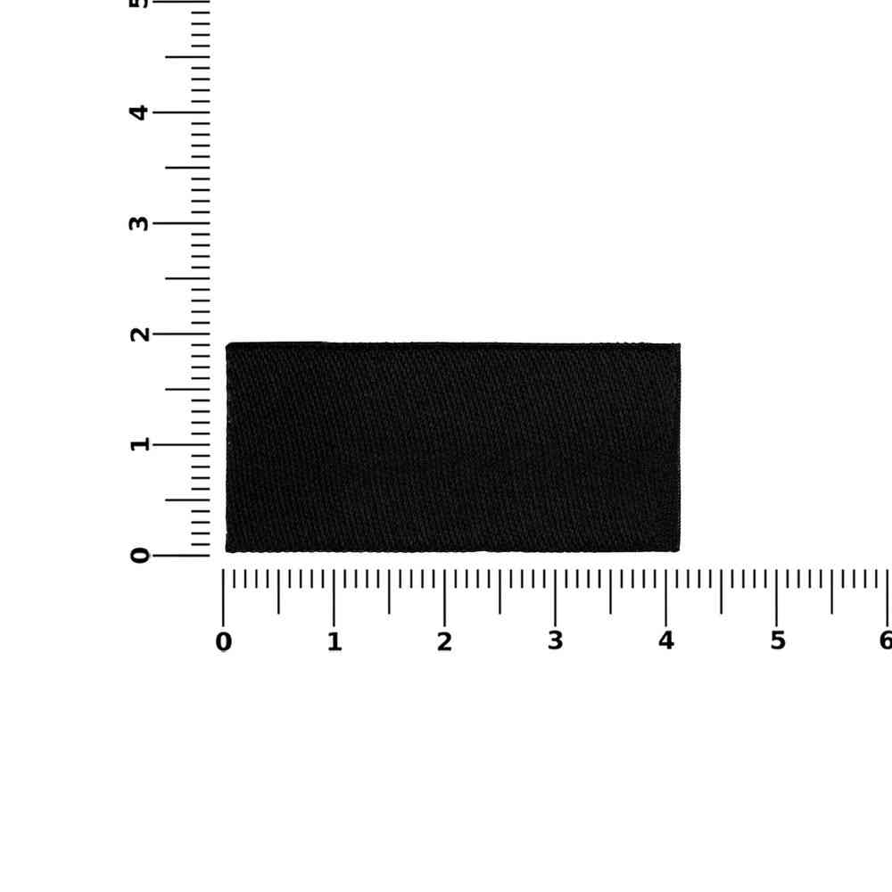 Лейбл тканевый Epsilon, XXS, черный - 3
