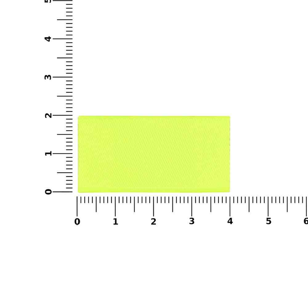 Лейбл тканевый Epsilon, XXS, желтый неон - 3