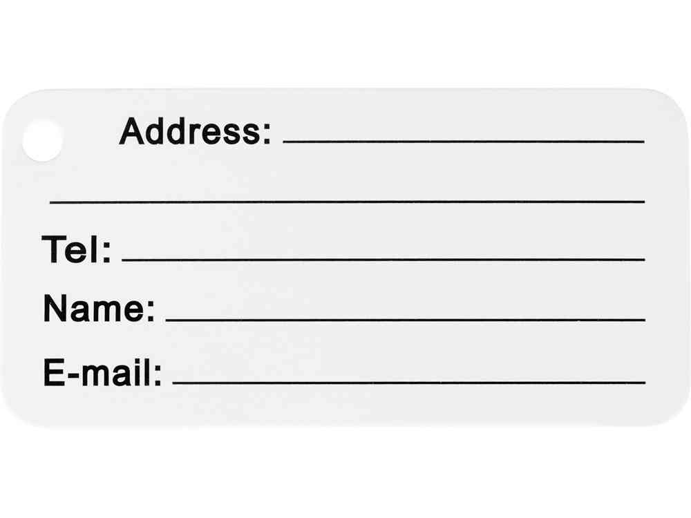 Бирка для багажа Travel - 5