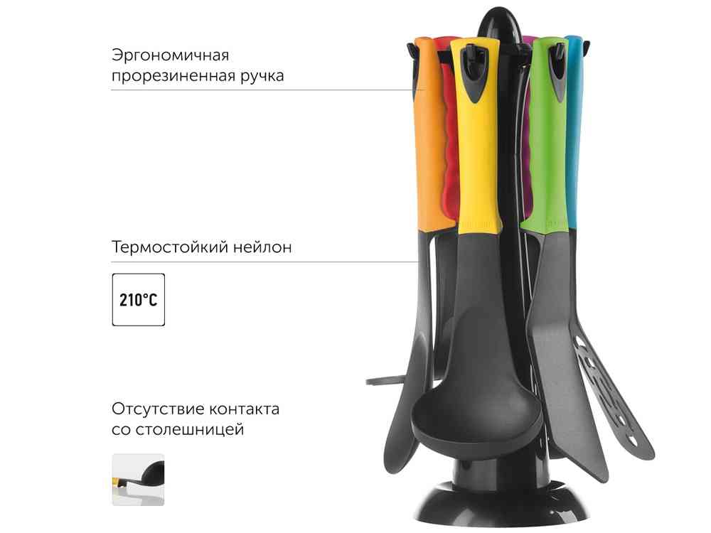 Набор кухонных инструментов FLAVA, 7 предметов - 12