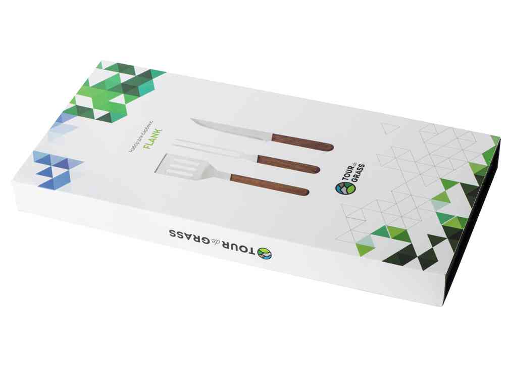 Набор для барбекю из ореха Flank - 10