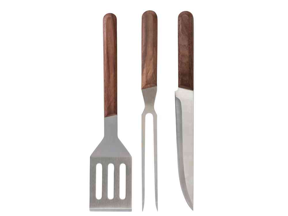 Набор для барбекю из ореха Flank - 4