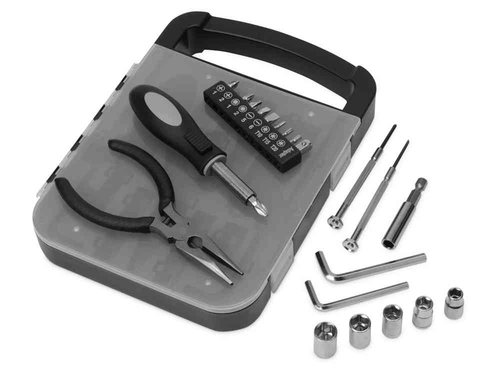 Набор инструментов в пластиковом кейсе Fixit - 2