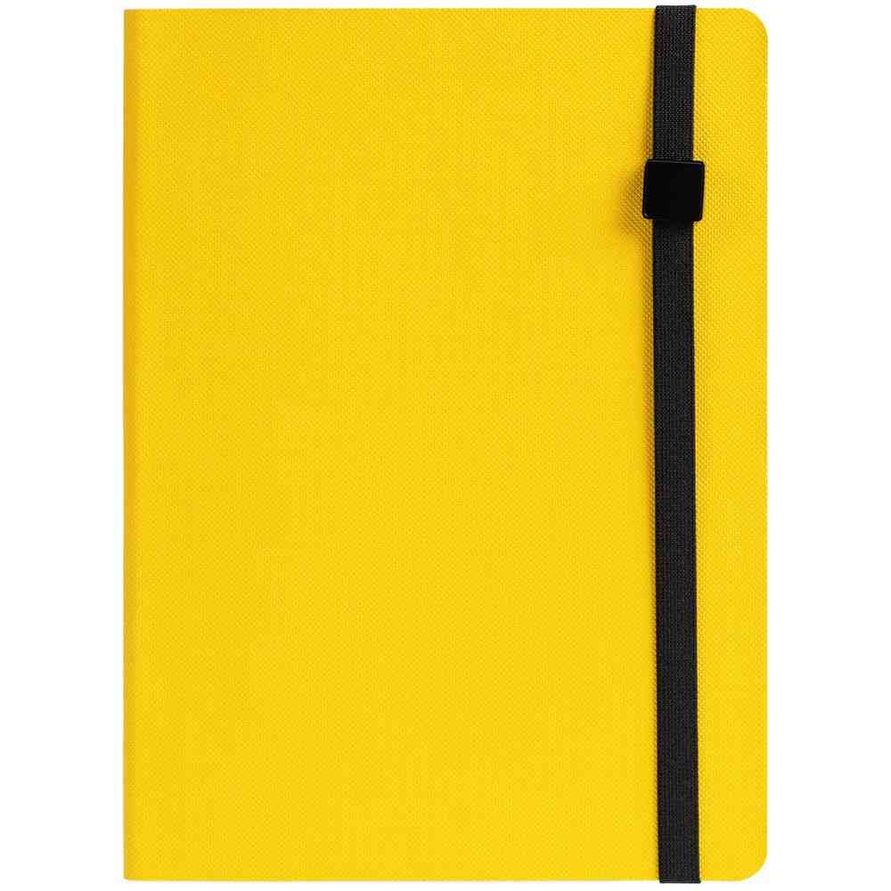 Еженедельник Cheery Black, недатированный, желтый - 3