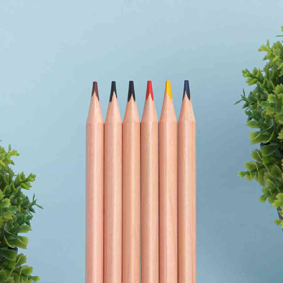 Набор цветных карандашей KINDERLINE small,6 цветов №4